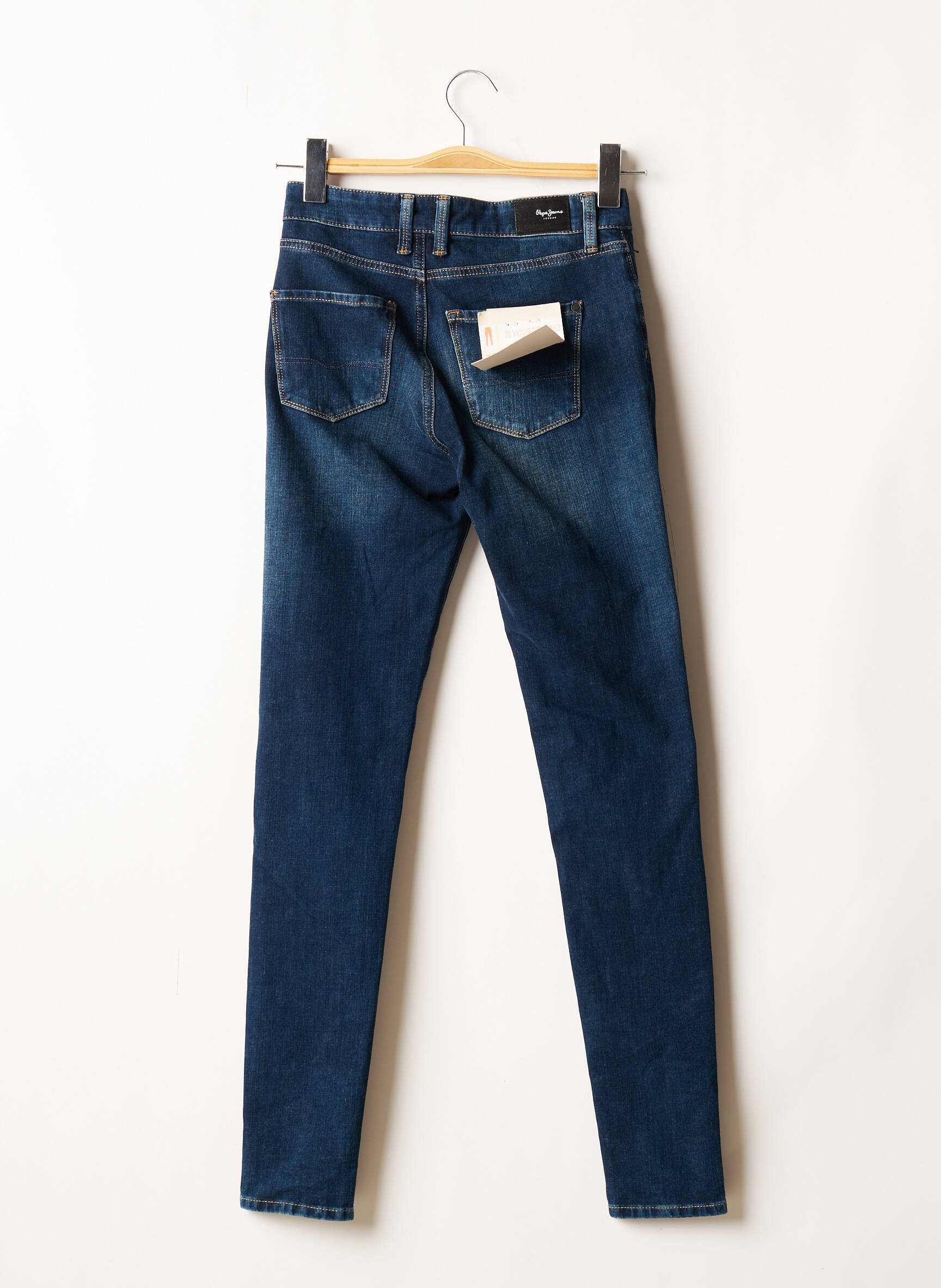 Lieknos džinsai mėlyna PEPE JEANS moteris