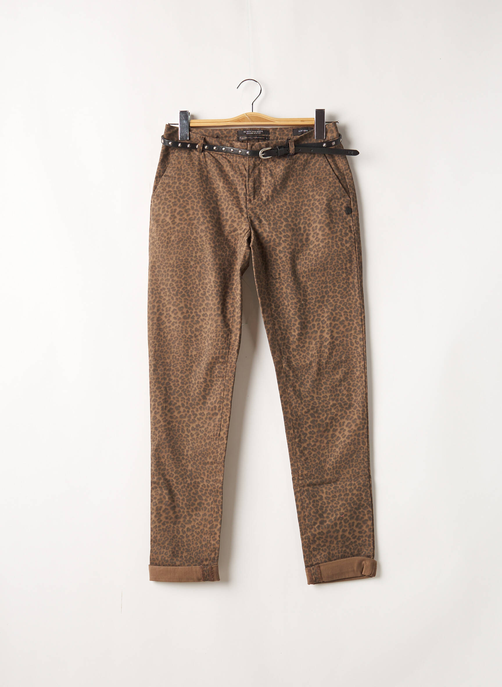 Chino kelnė normala dydis normala dydis rudas SCOTCH & SODA moteris