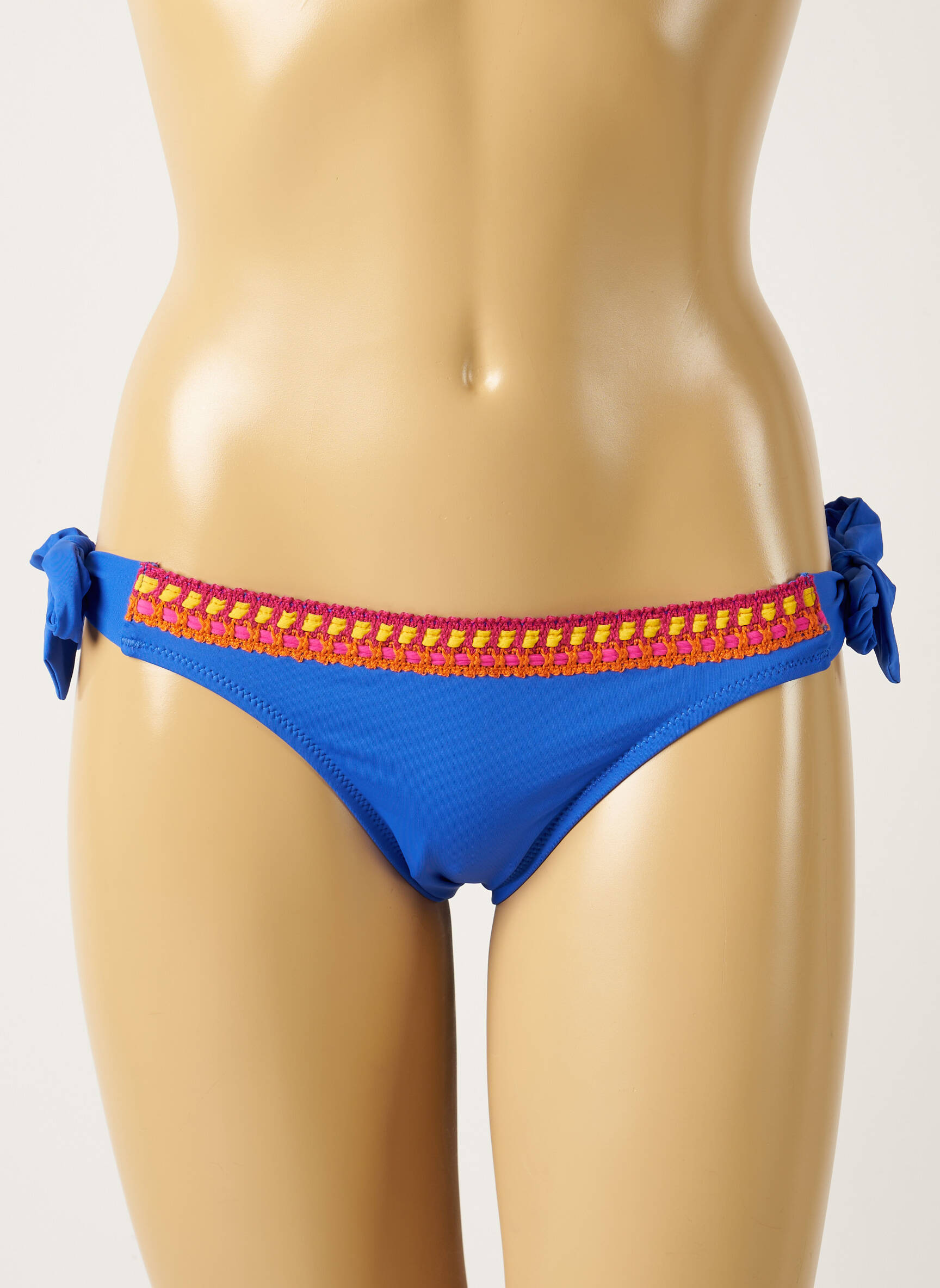 Maudymosi kelnaitės tamprumas bikini mėlyna ANTIGEL moteris