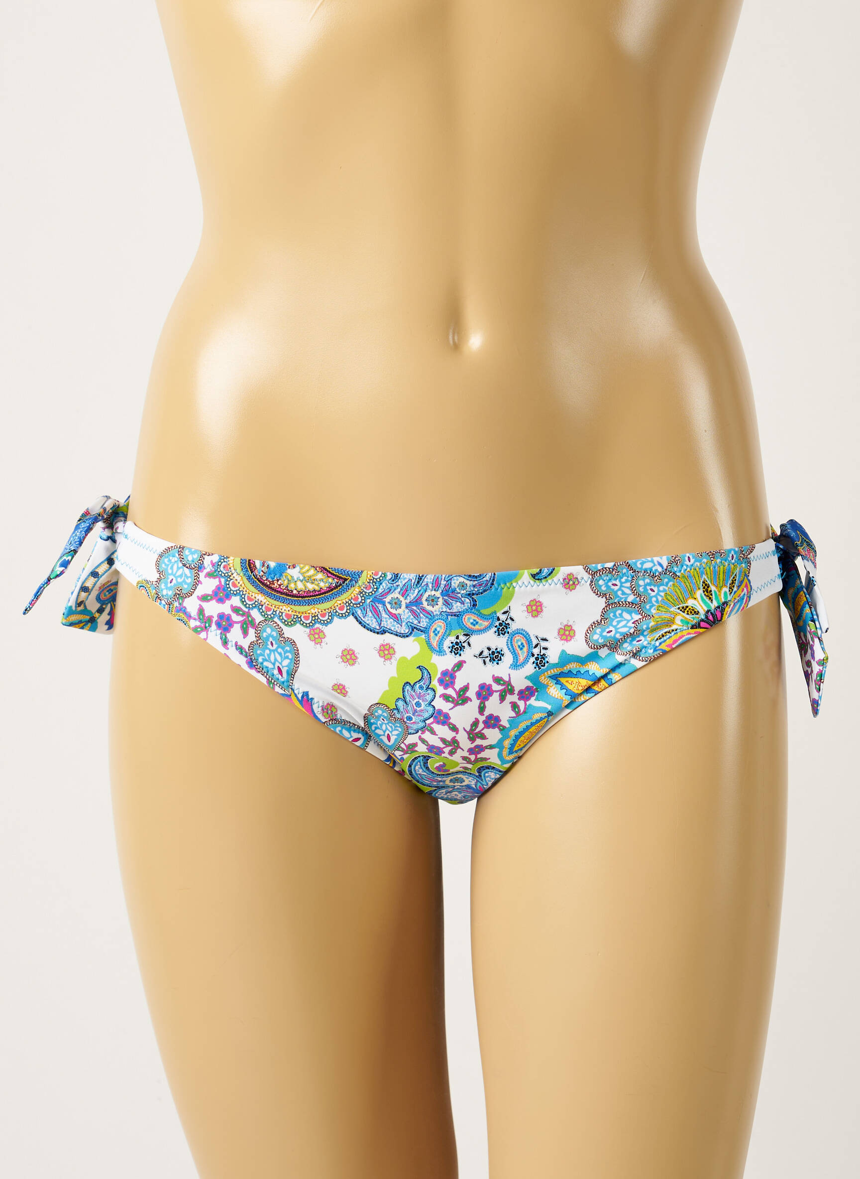 Maudymosi kelnaitės tamprumas bikini mėlyna ANTIGEL moteris