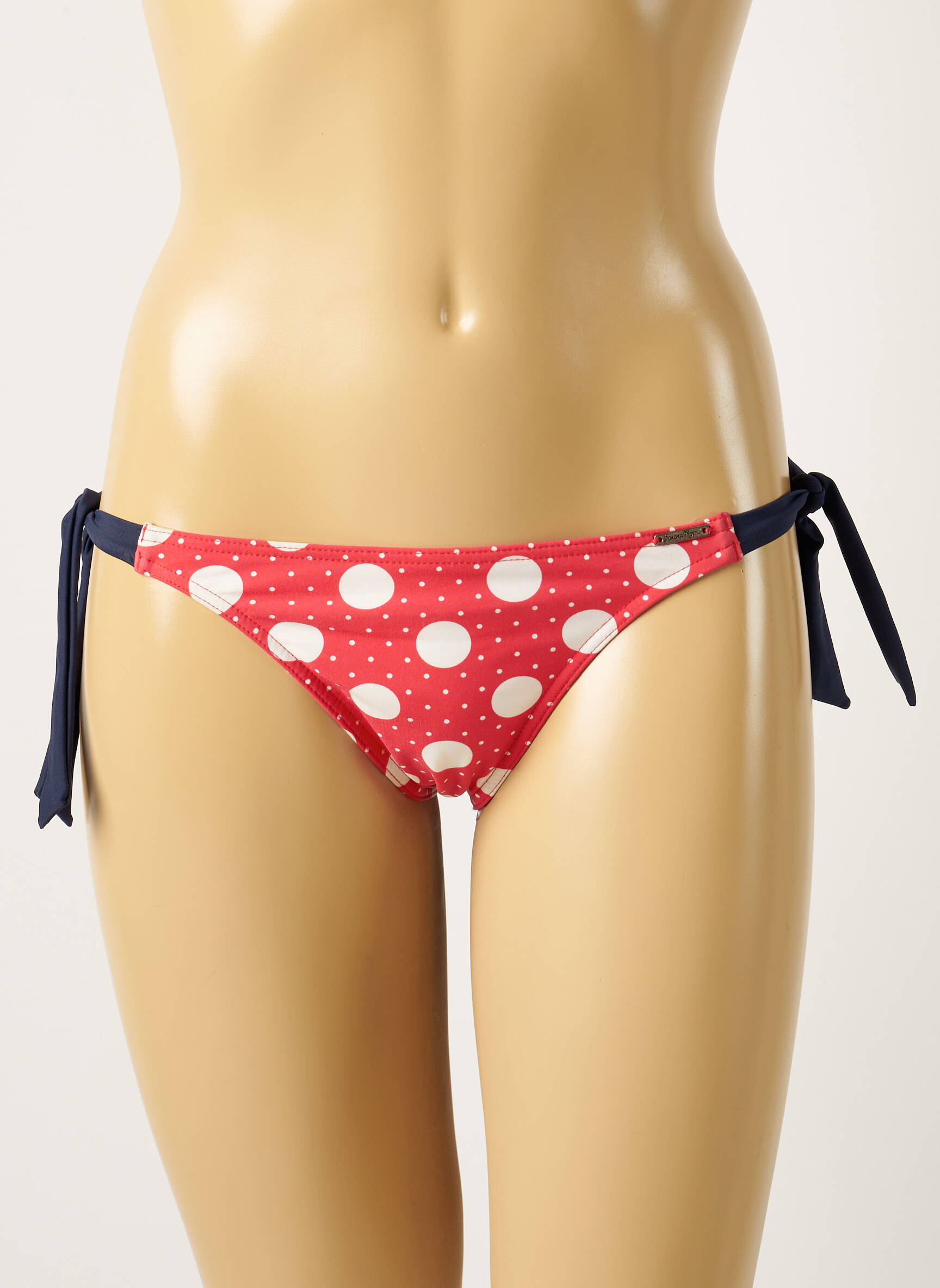 Maudymosi kelnaitės mikropluoštai bikini raudona BANANA MOON moteris