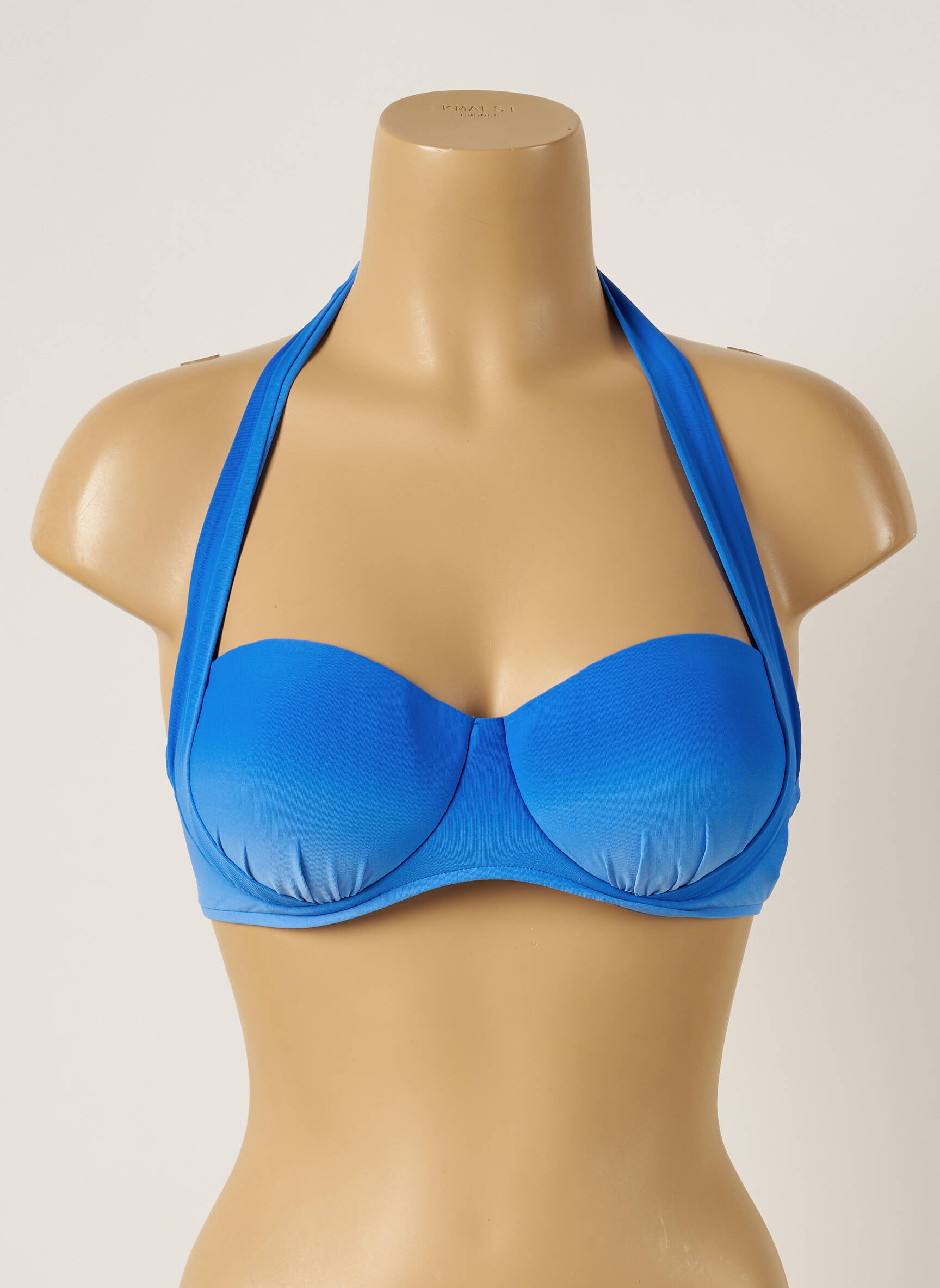 Maudymosi viršūnė tamprumas push-up liemenėlė su aukštu palaikymu mėlyna SEAFOLLY moteris