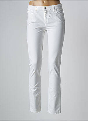 Lieknos kelnės baltas TRUSSARDI JEANS moteris