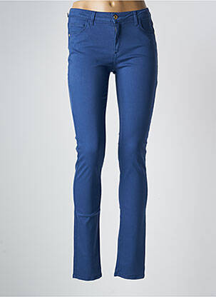 Lieknos kelnės mėlyna TRUSSARDI JEANS moteris