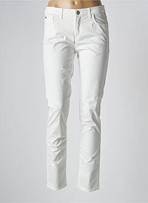 Lieknos kelnės baltas TRUSSARDI JEANS moteris