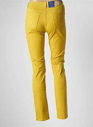 Lieknos kelnės geltona TRUSSARDI JEANS moteris