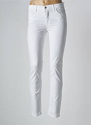 Lieknos kelnės baltas TRUSSARDI JEANS moteris