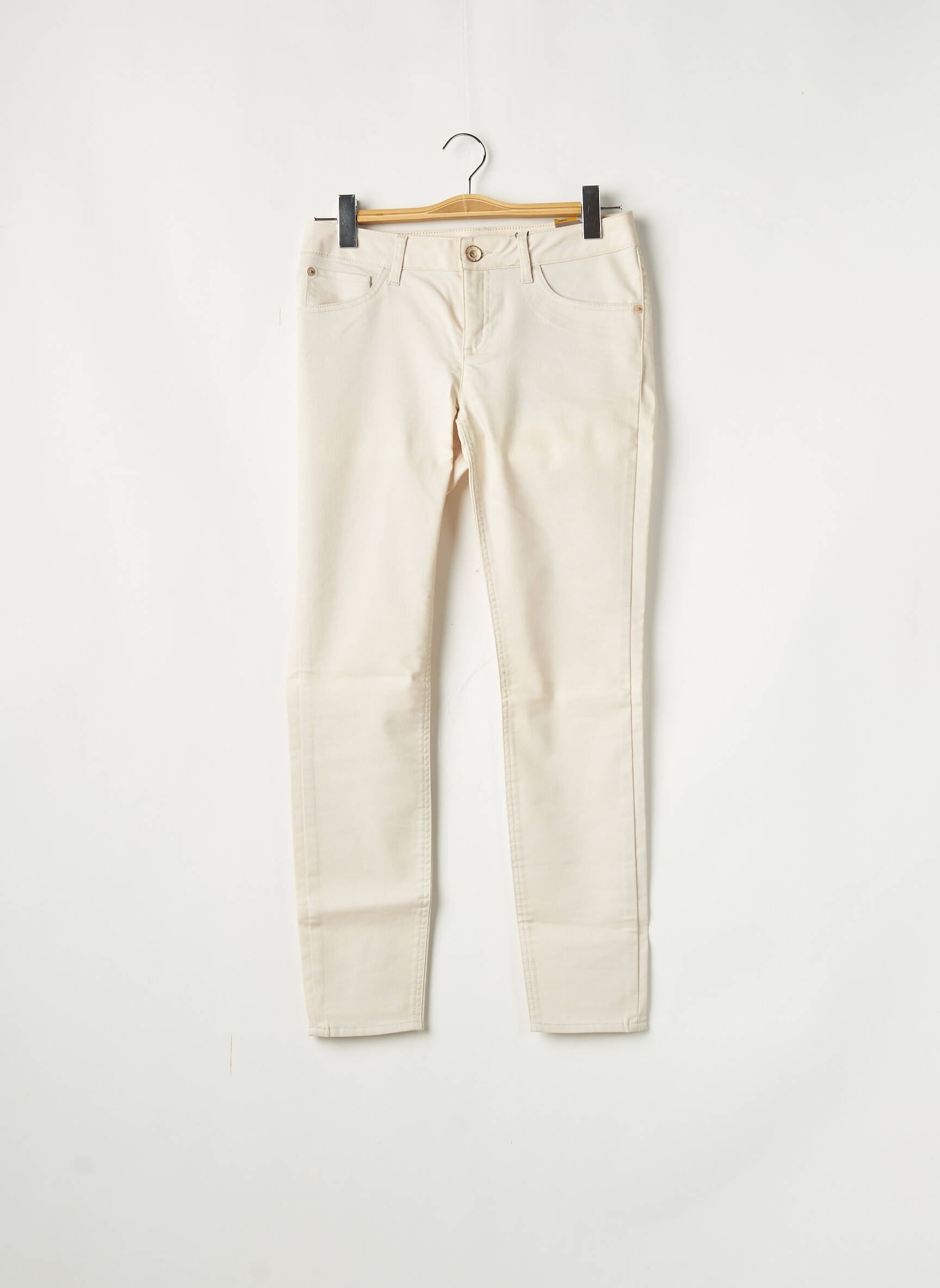 Jegging dengtas audinys normala dydis bežinis STREET ONE moteris