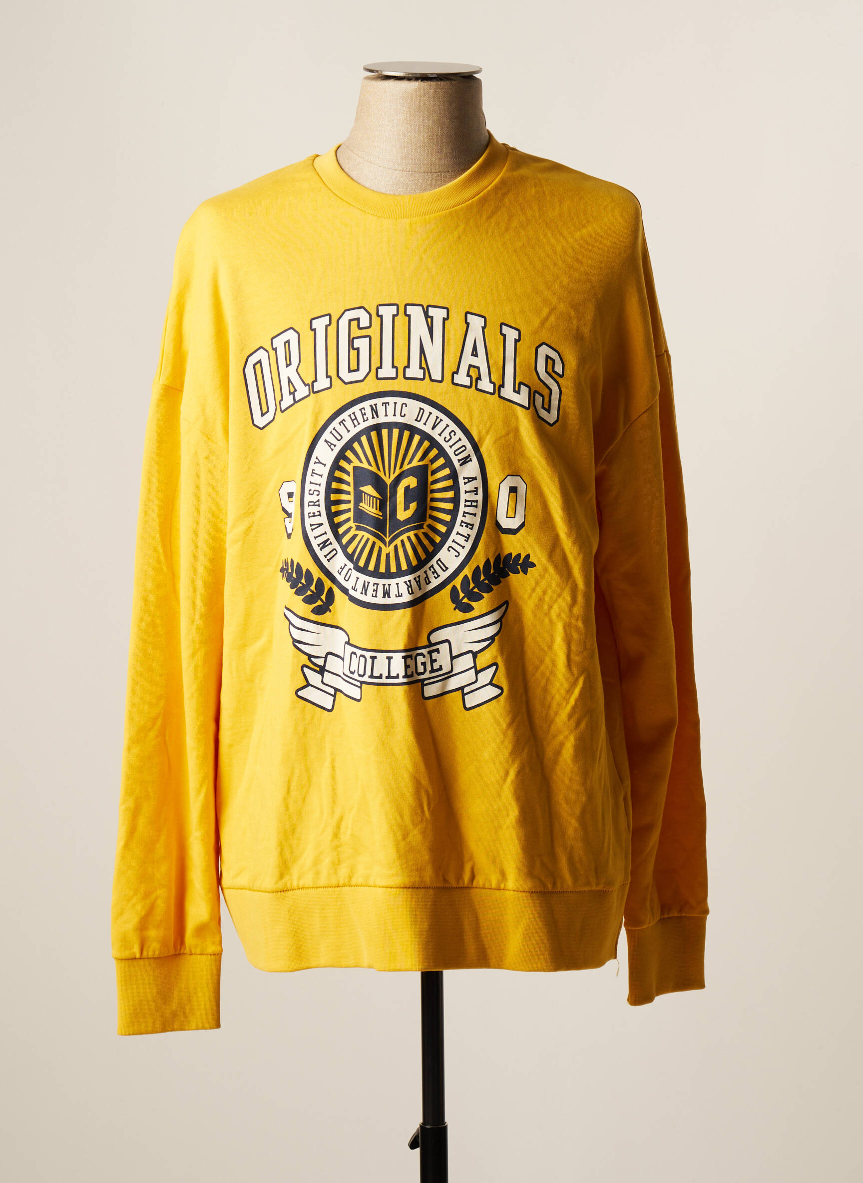 Mikroskopas be gobtuvų geltona JACK & JONES vyras