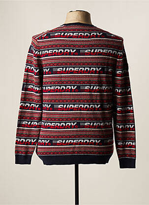 Megztinis raudona SUPERDRY vyras