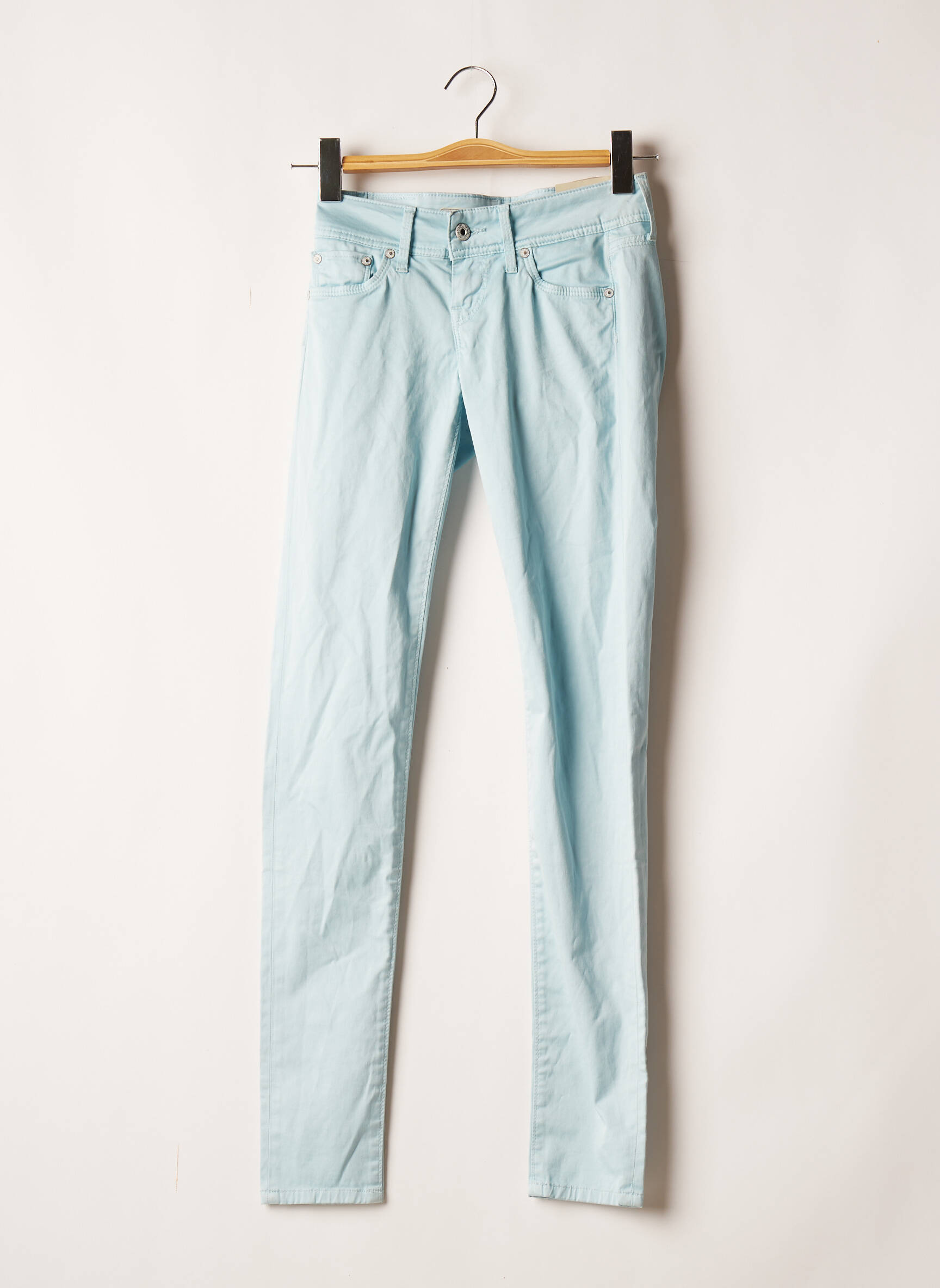 Lieknos kelnės mėlyna PEPE JEANS moteris