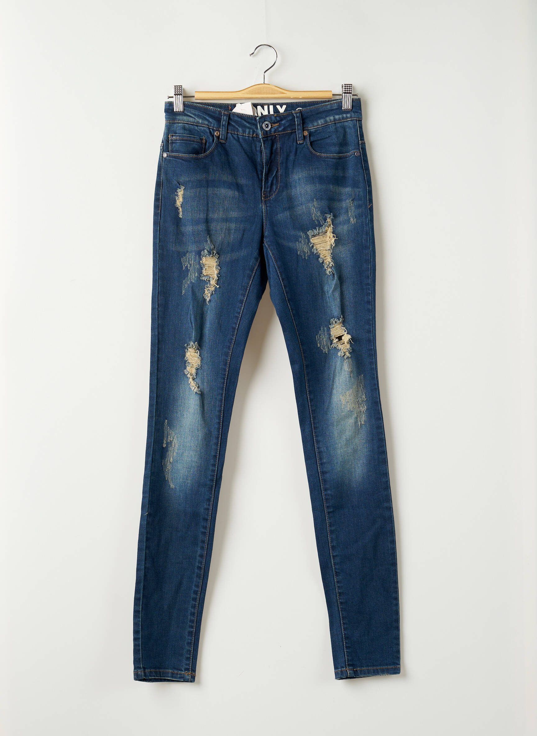 Bootcut džinsai mėlyna ONLY moteris