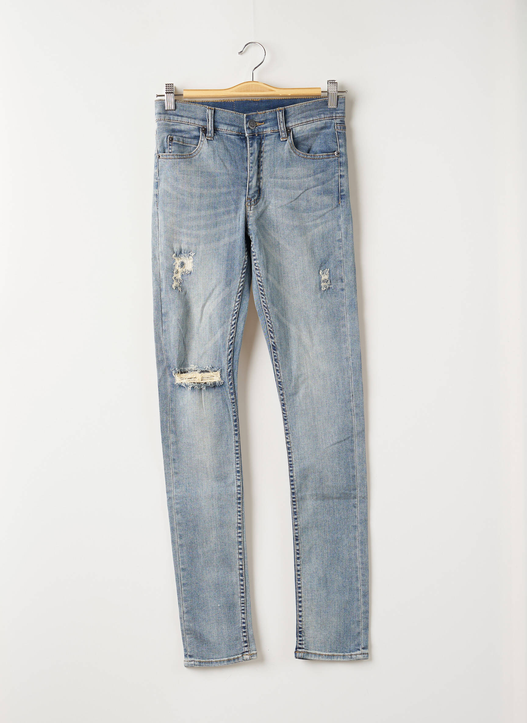 Lieknos džinsai mėlyna CHEAP MONDAY moteris