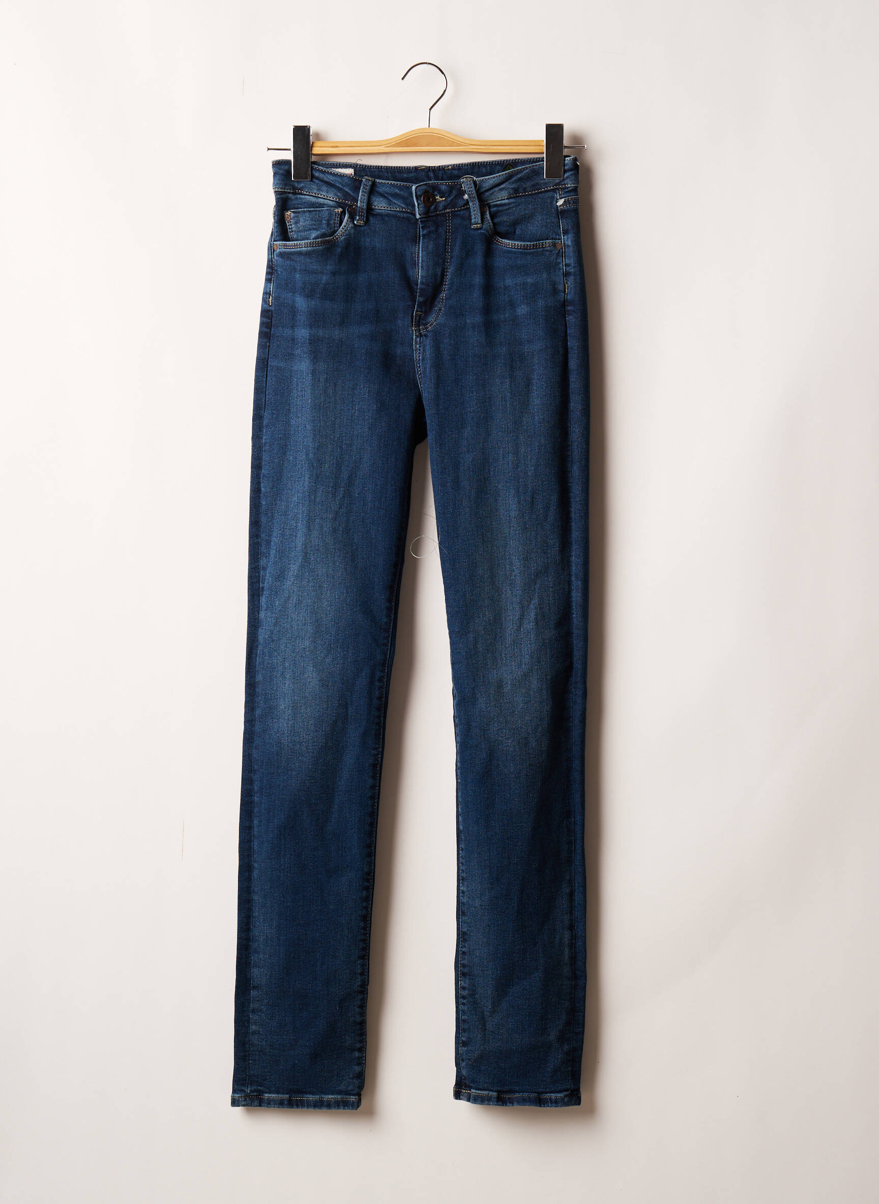 Lieknos džinsai mėlyna PEPE JEANS moteris