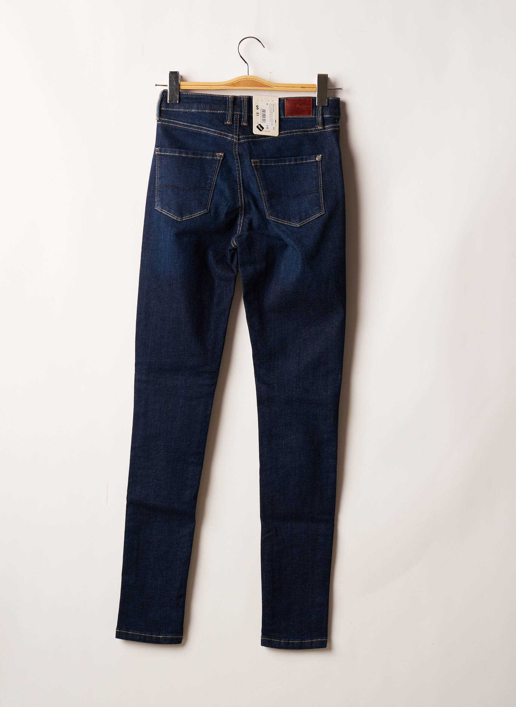Lieknos džinsai mėlyna PEPE JEANS moteris