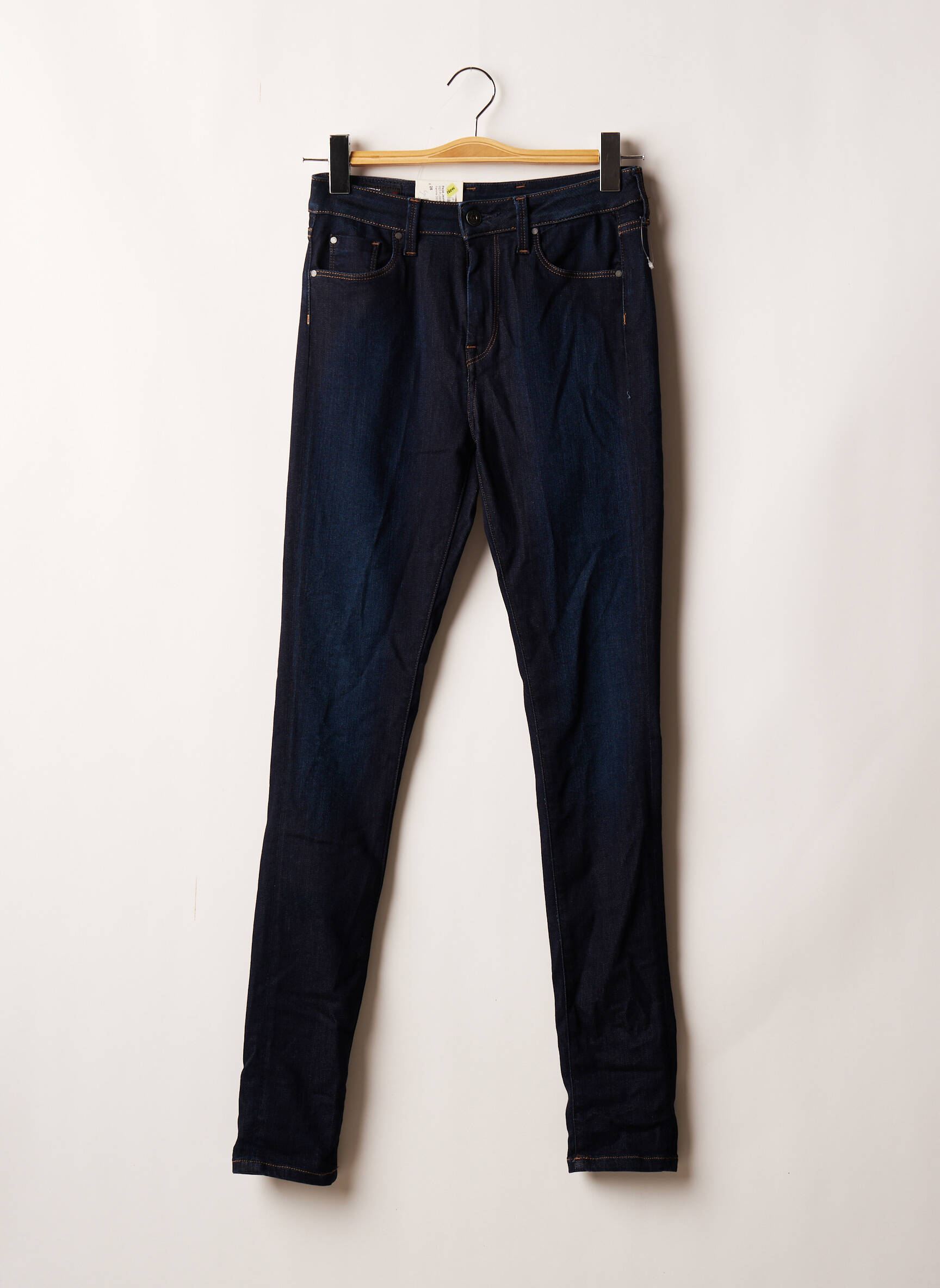 Lieknos džinsai mėlyna PEPE JEANS moteris