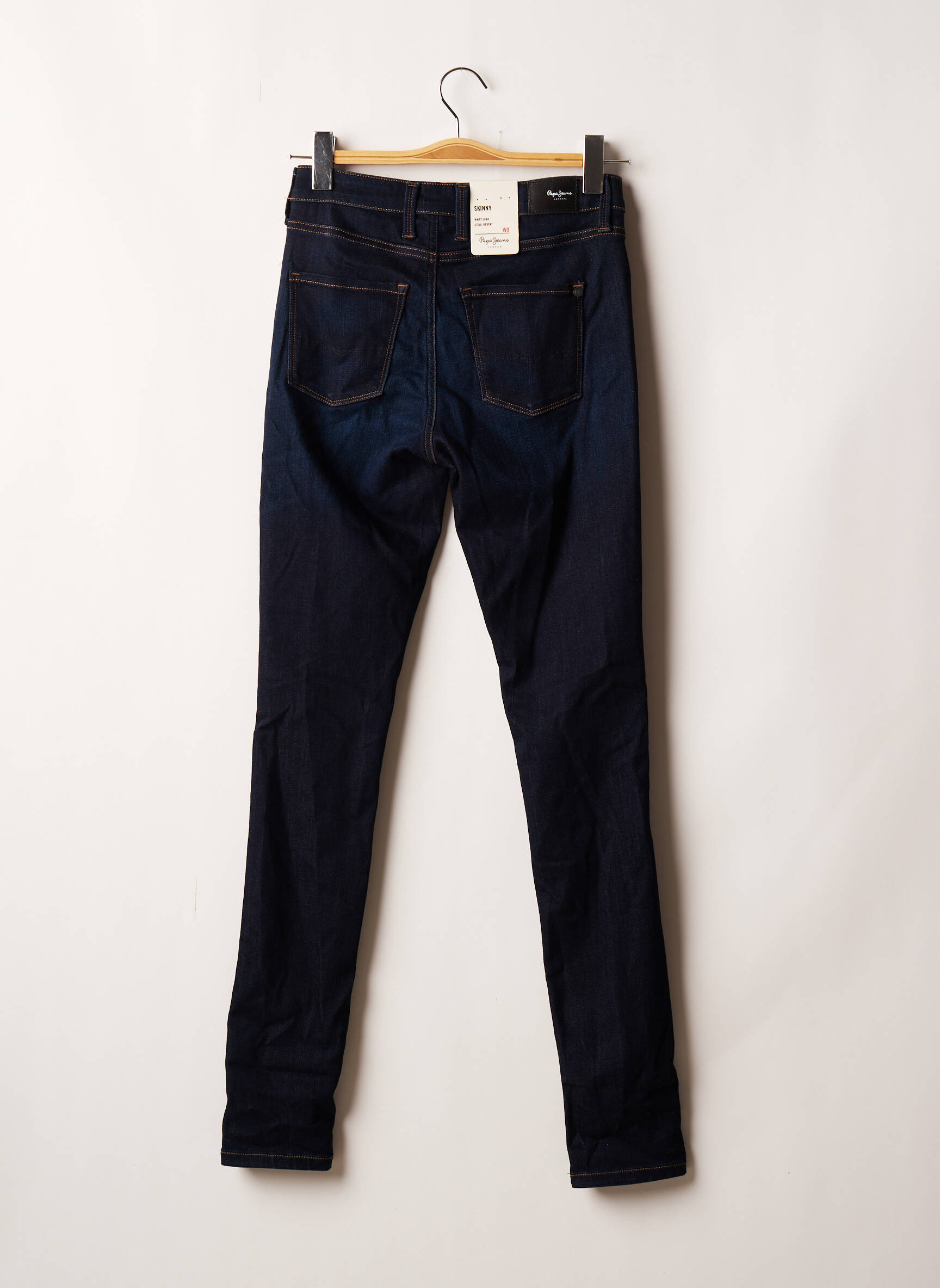 Lieknos džinsai mėlyna PEPE JEANS moteris