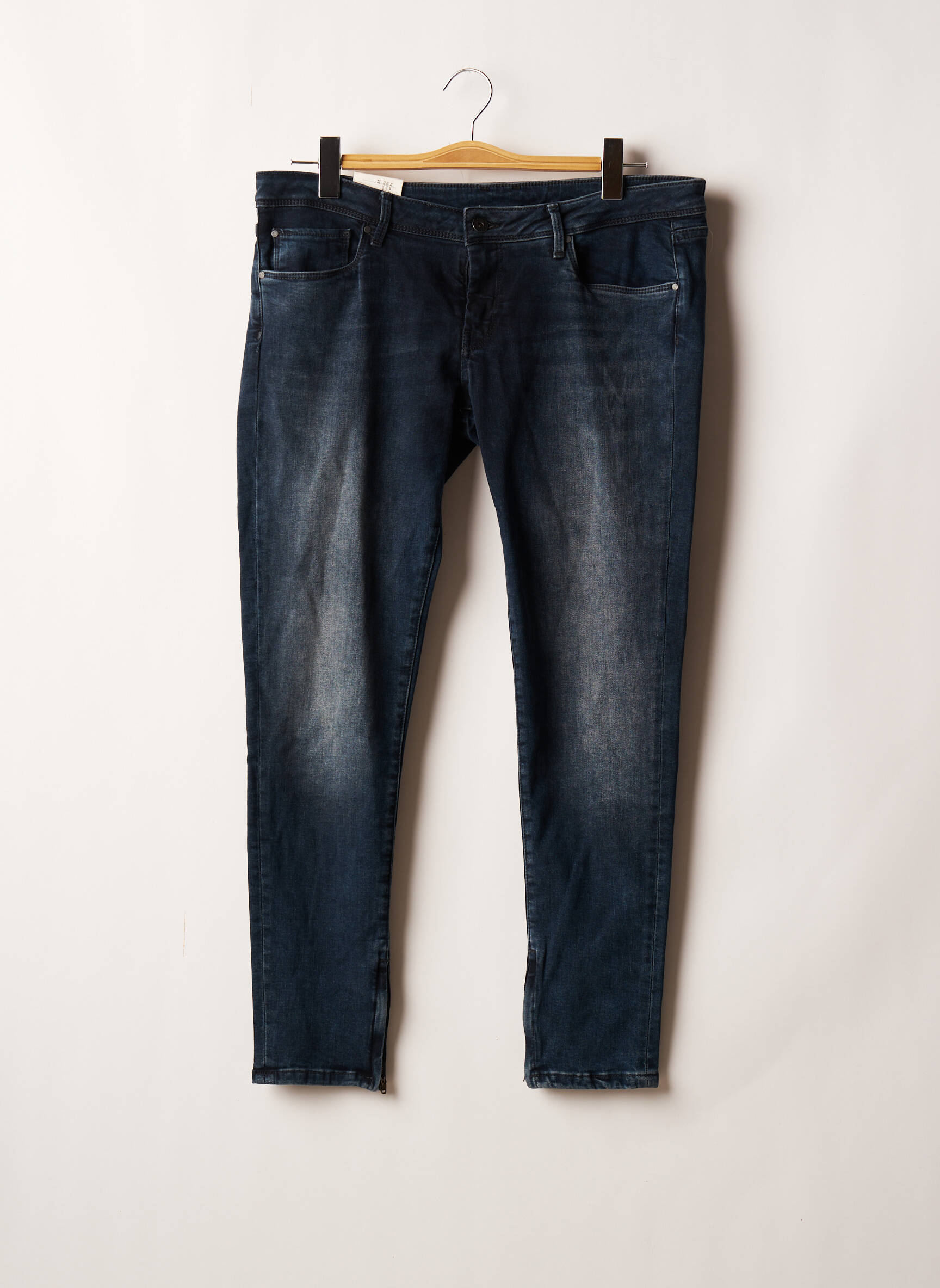 Lieknos džinsai mėlyna PEPE JEANS moteris