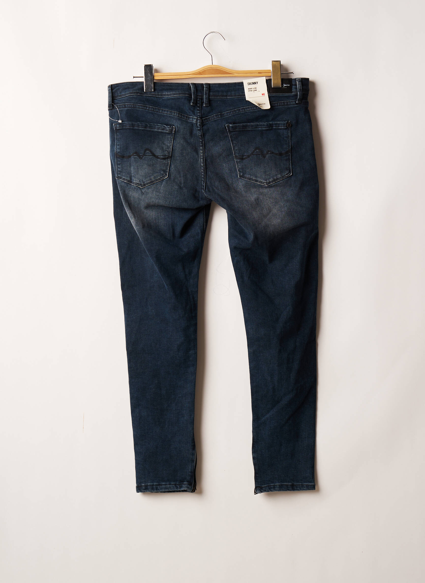 Lieknos džinsai mėlyna PEPE JEANS moteris
