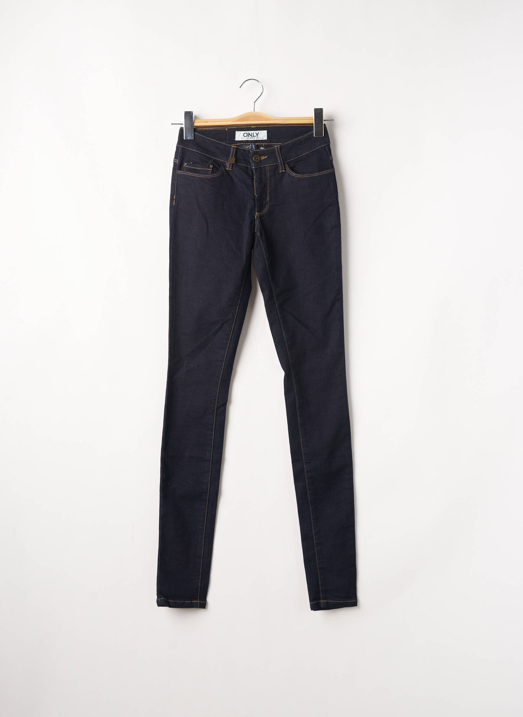 Lieknos džinsai mėlyna ONLY moteris
