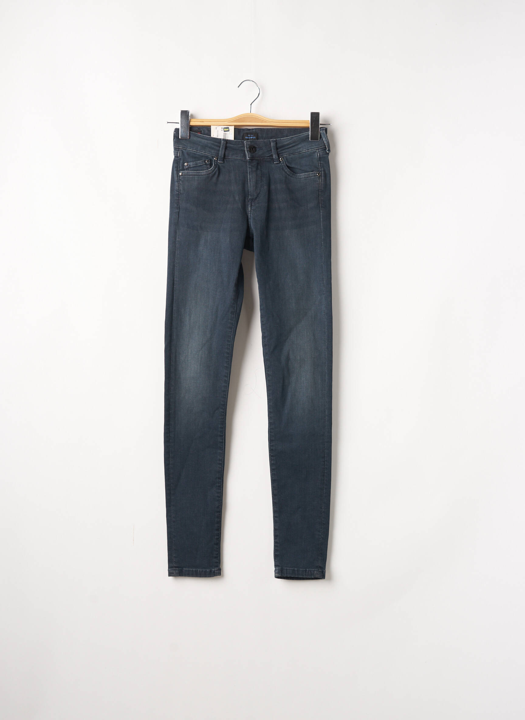Lieknos džinsai mėlyna PEPE JEANS moteris