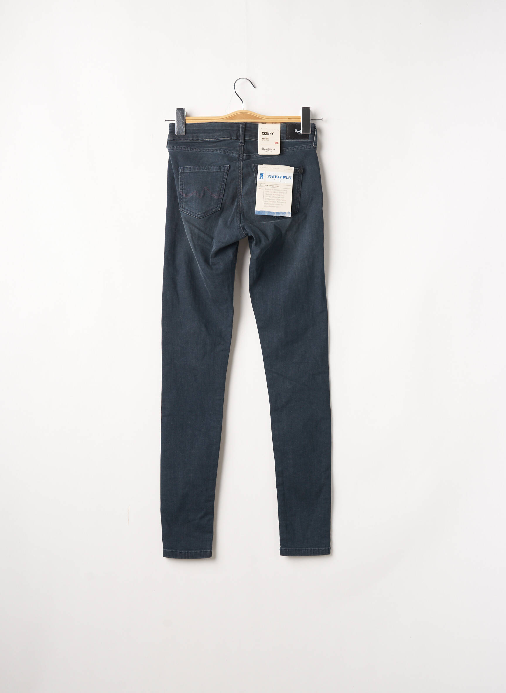Lieknos džinsai mėlyna PEPE JEANS moteris