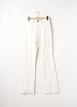 Flare tipo džinsai baltas ASTRID BLACK LABEL moteris
