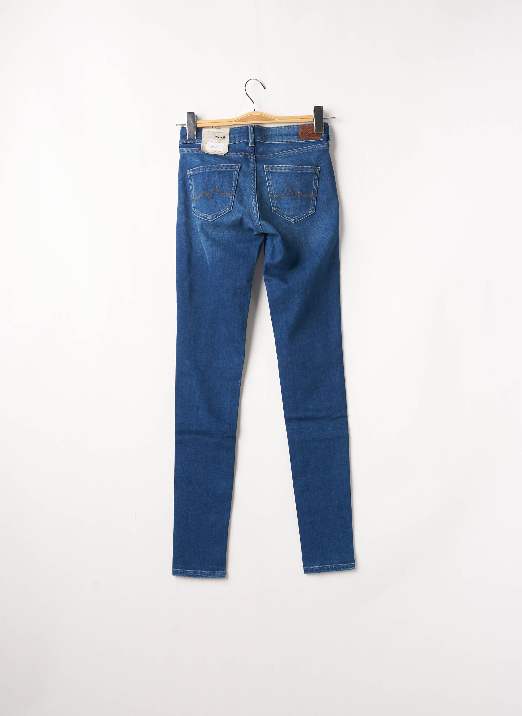 Lieknos džinsai mėlyna PEPE JEANS moteris