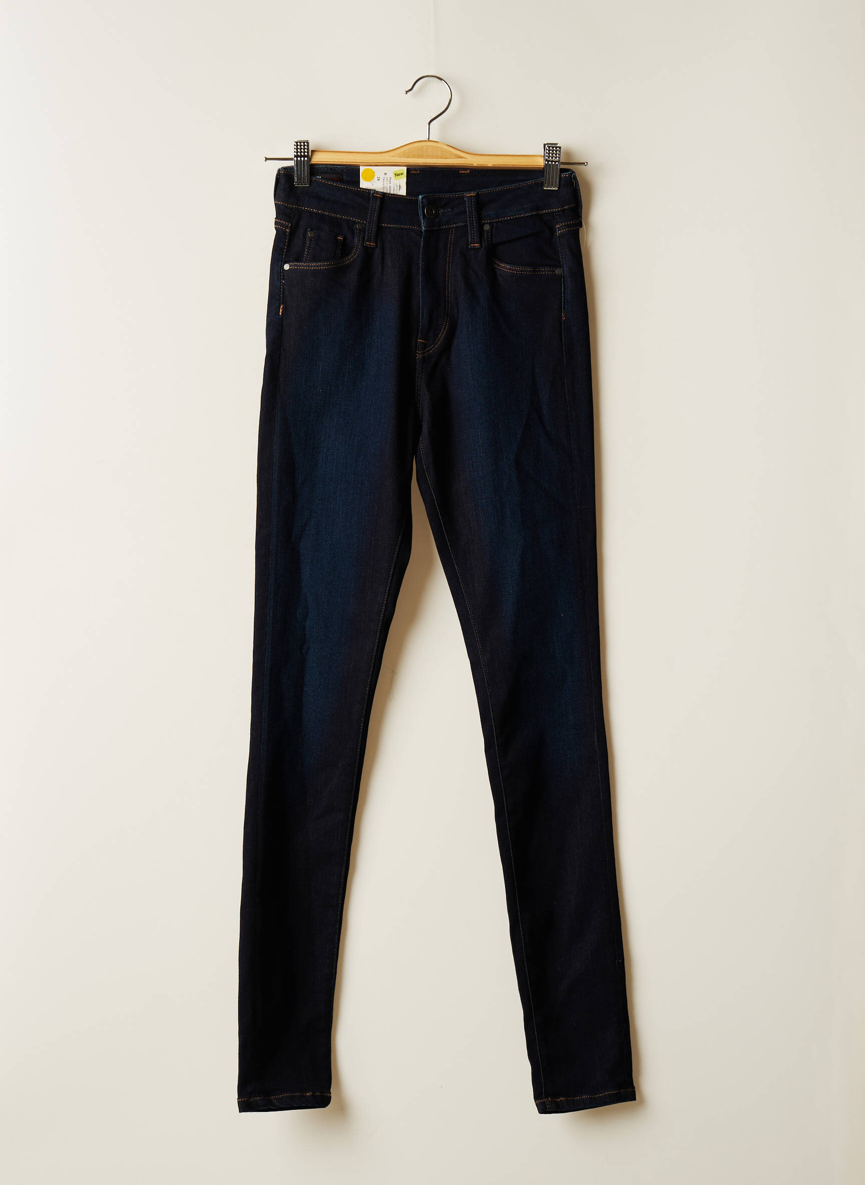 Lieknos džinsai mėlyna PEPE JEANS moteris