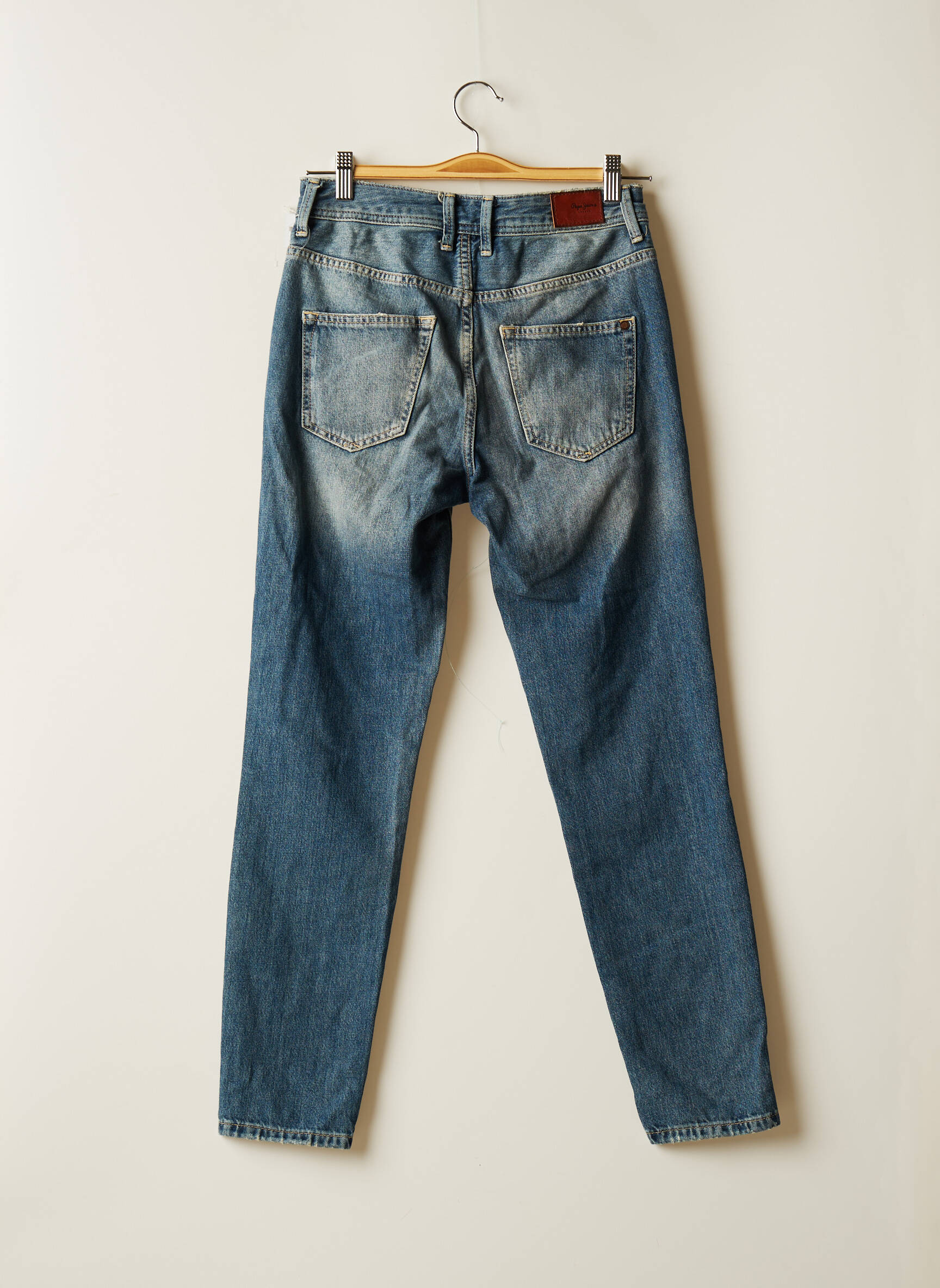 Lieknos džinsai mėlyna PEPE JEANS moteris