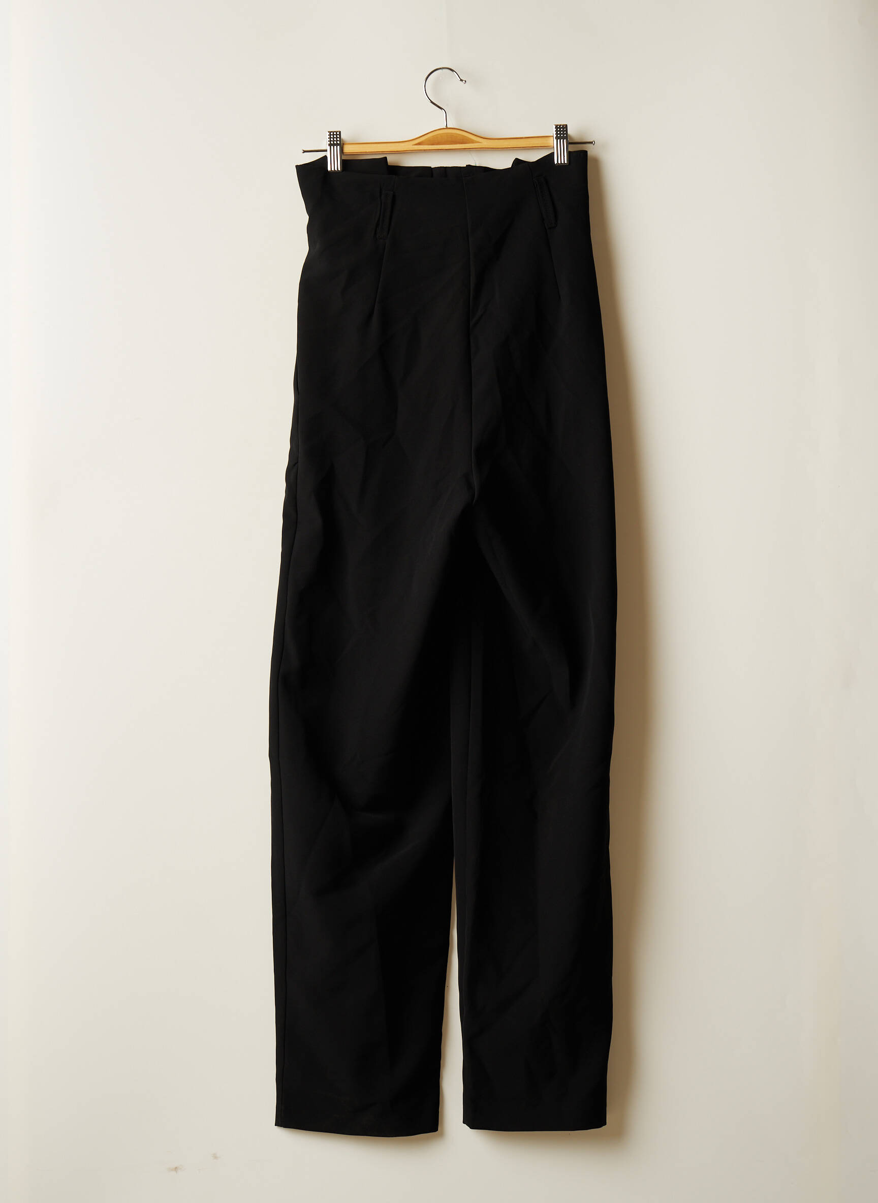 Platus kelnes juodas ASTRID BLACK LABEL moteris