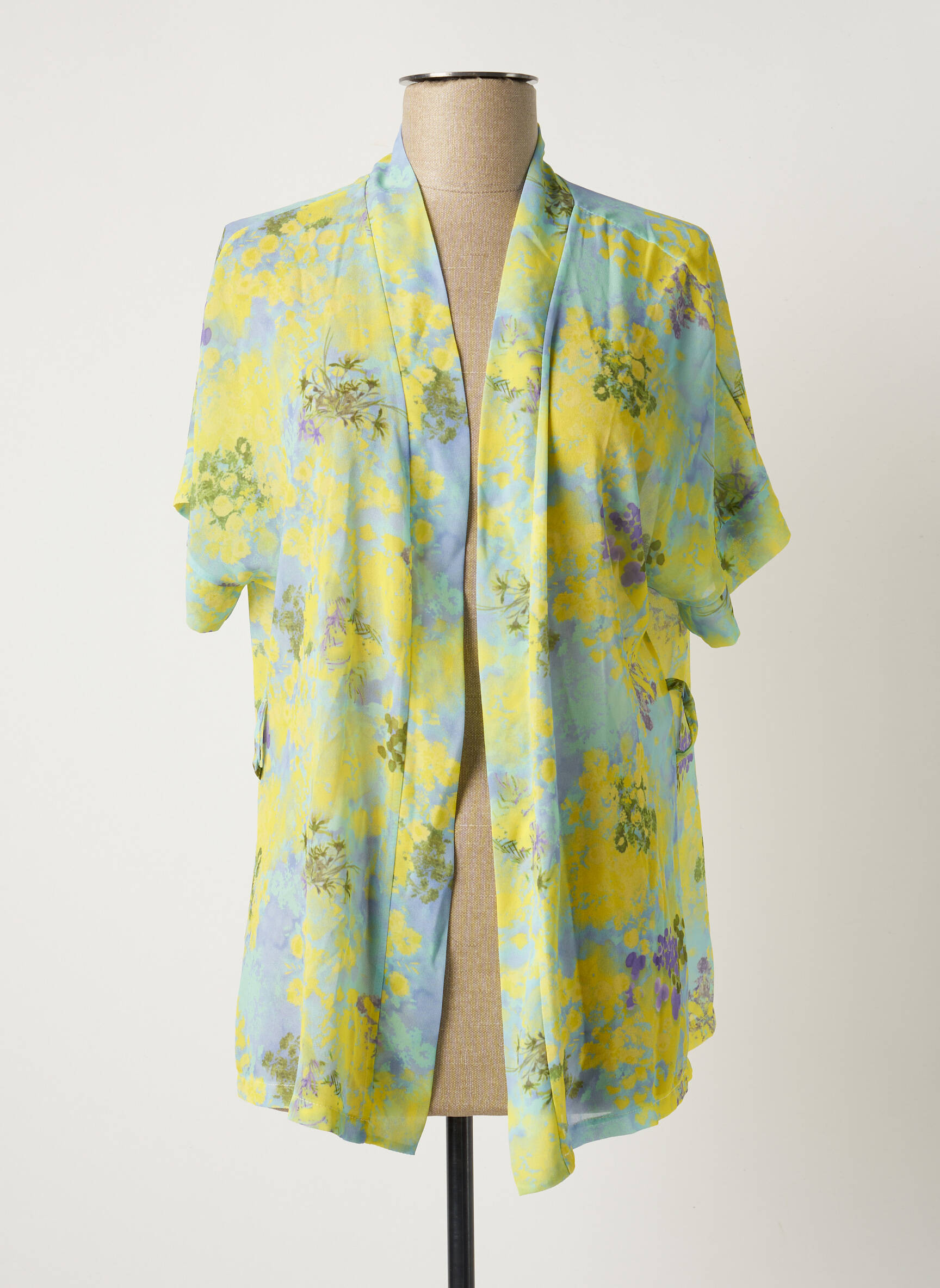 Kimono striukė mėlyna BELLITA moteris