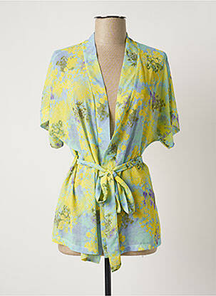 Kimono striukė geltona BELLITA moteris