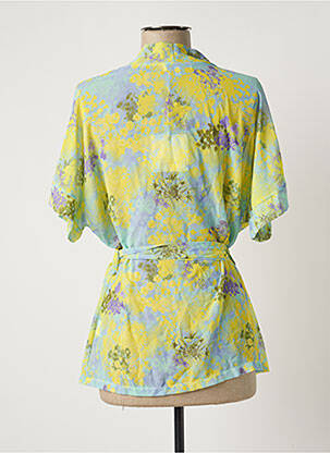 Kimono striukė geltona BELLITA moteris