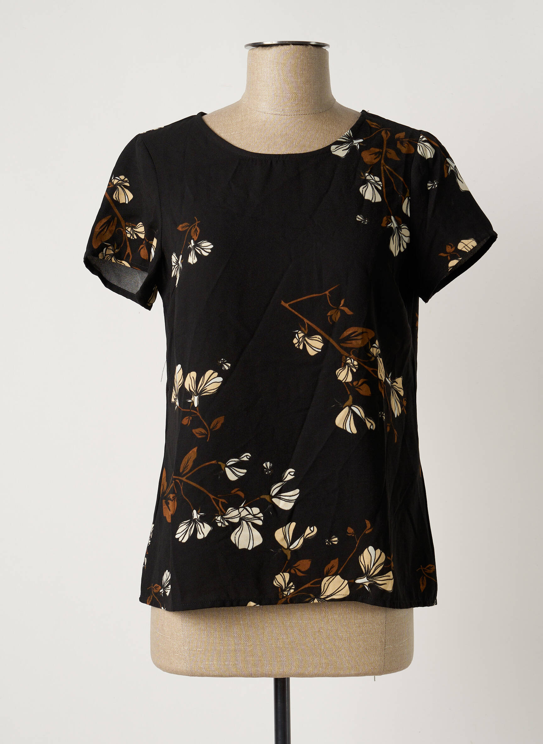 Viršūnė juodas VERO MODA moteris