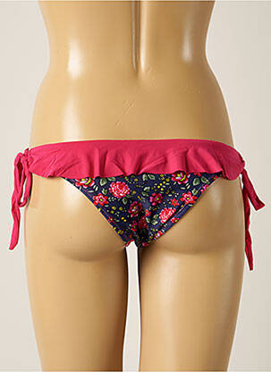 Maudymosi kelnaitės gėlių raštas bikini rožinė RIO DE SOL moteris