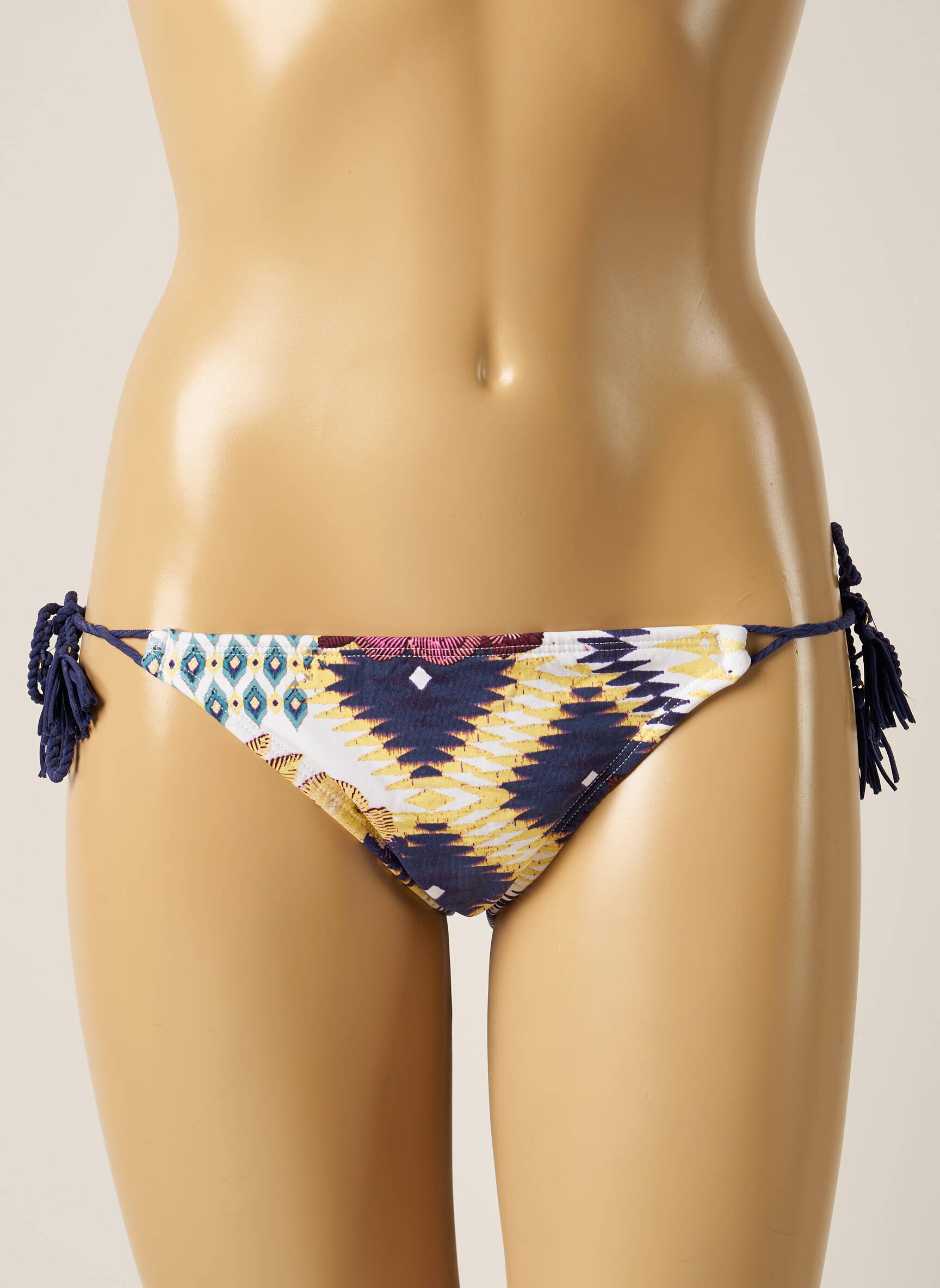 Maudymosi kelnaitės fantazijos raštas bikini mėlyna DESPI moteris