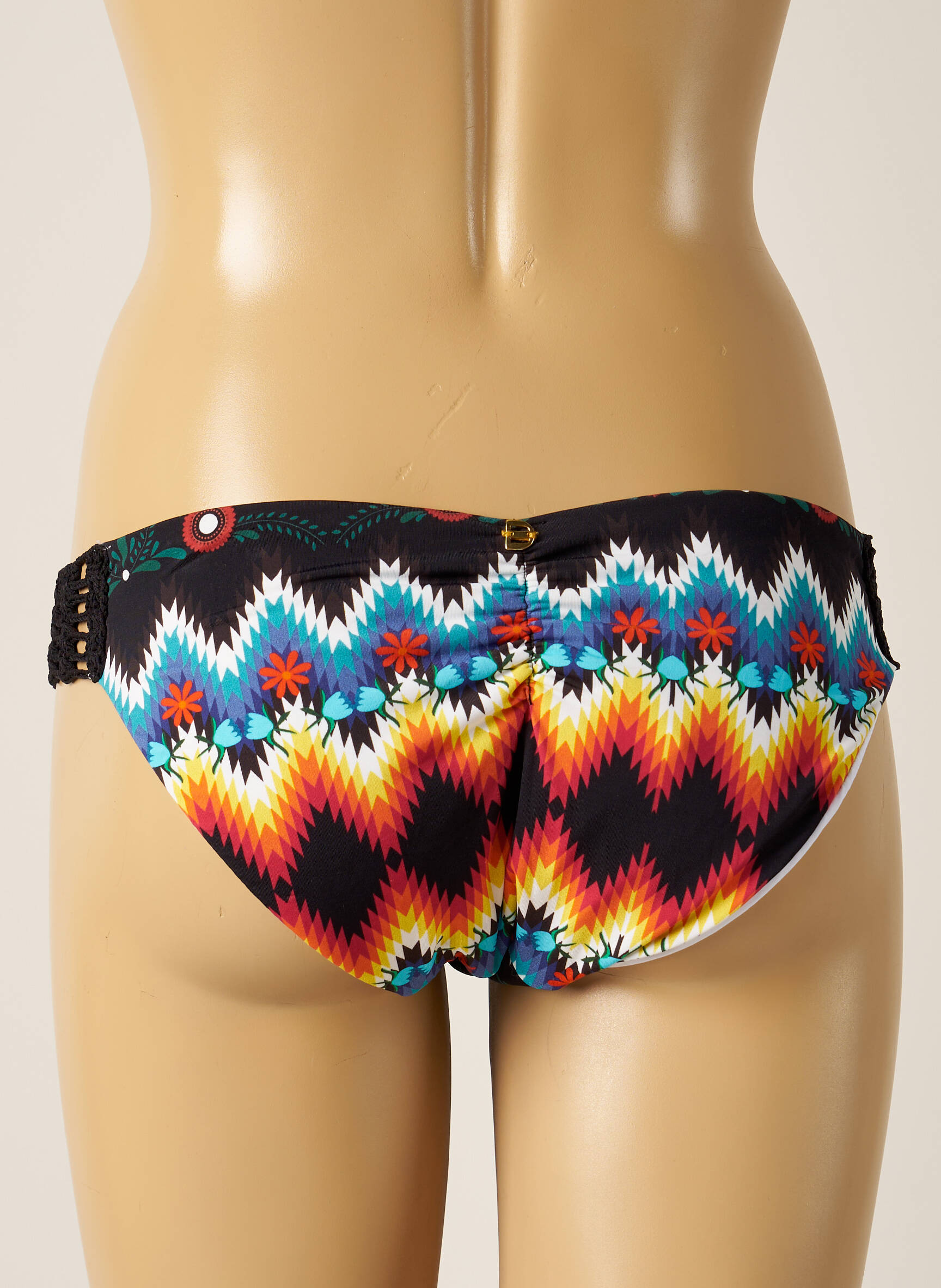 Maudymosi kelnaitės gėlių raštas kelnaitės baltas DESPI moteris