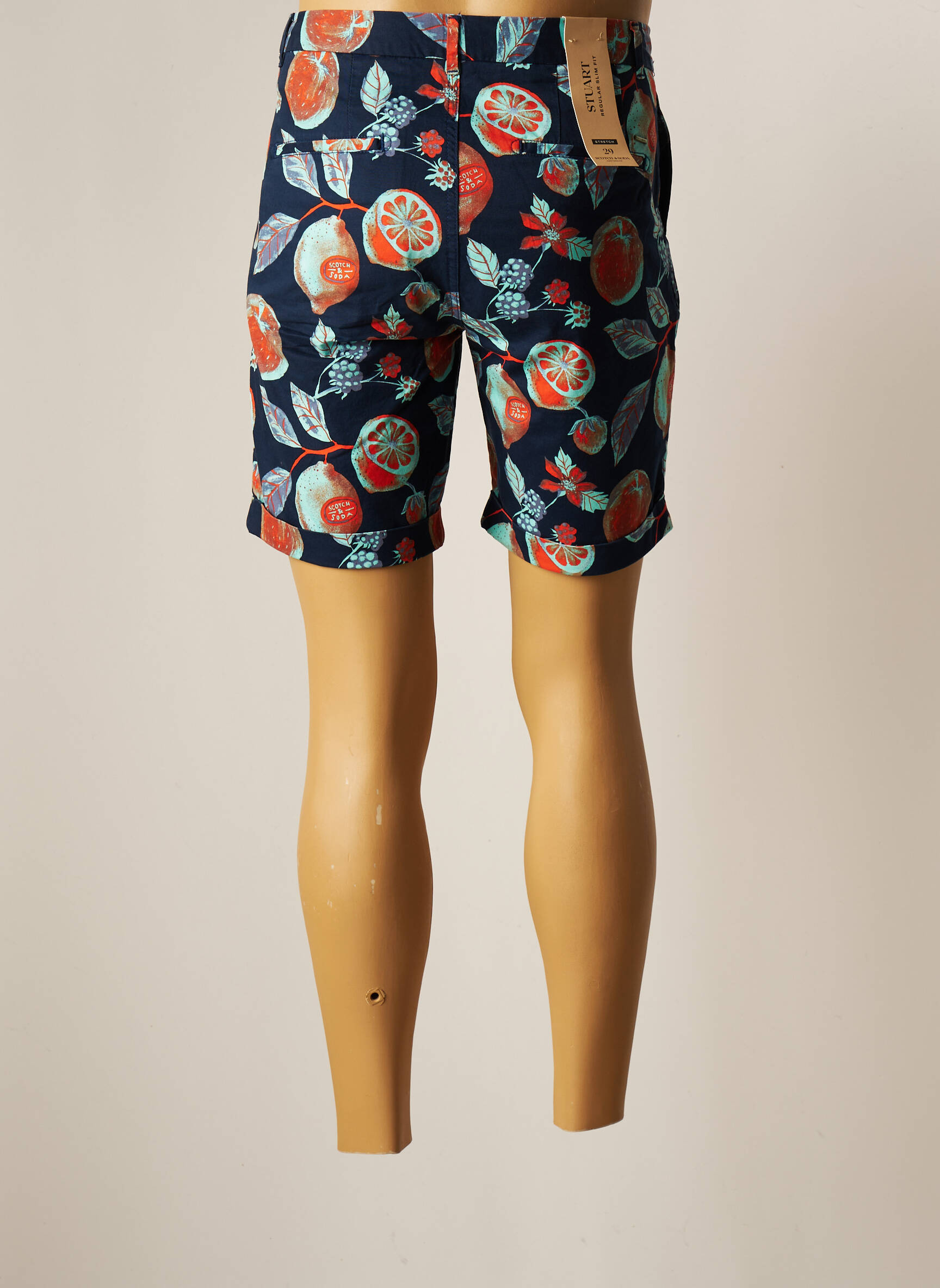 Bermudas tamprumas normala dydis mėlyna SCOTCH & SODA vyras