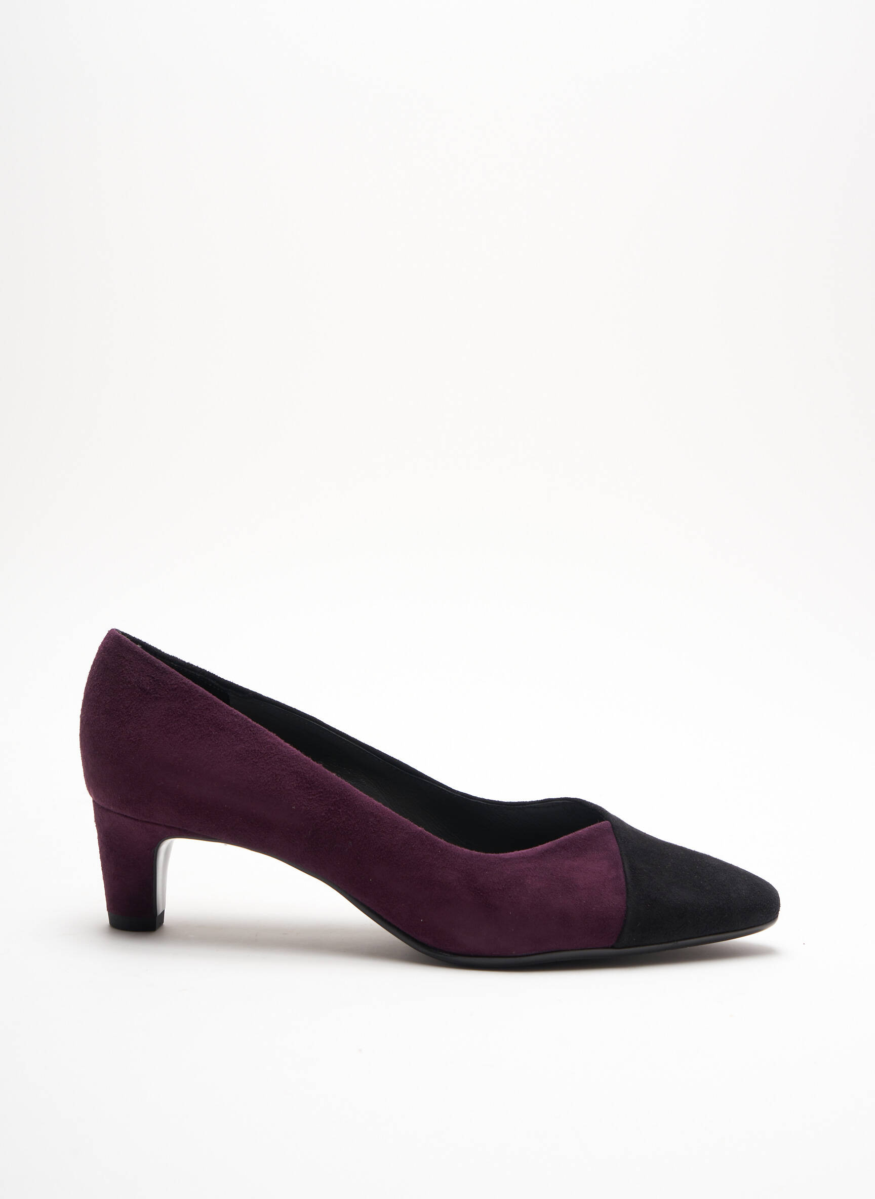 Aukštakulniai nubuko audinys plokščias kulnas iki 3 cm violetinis PETER KAISER moteris