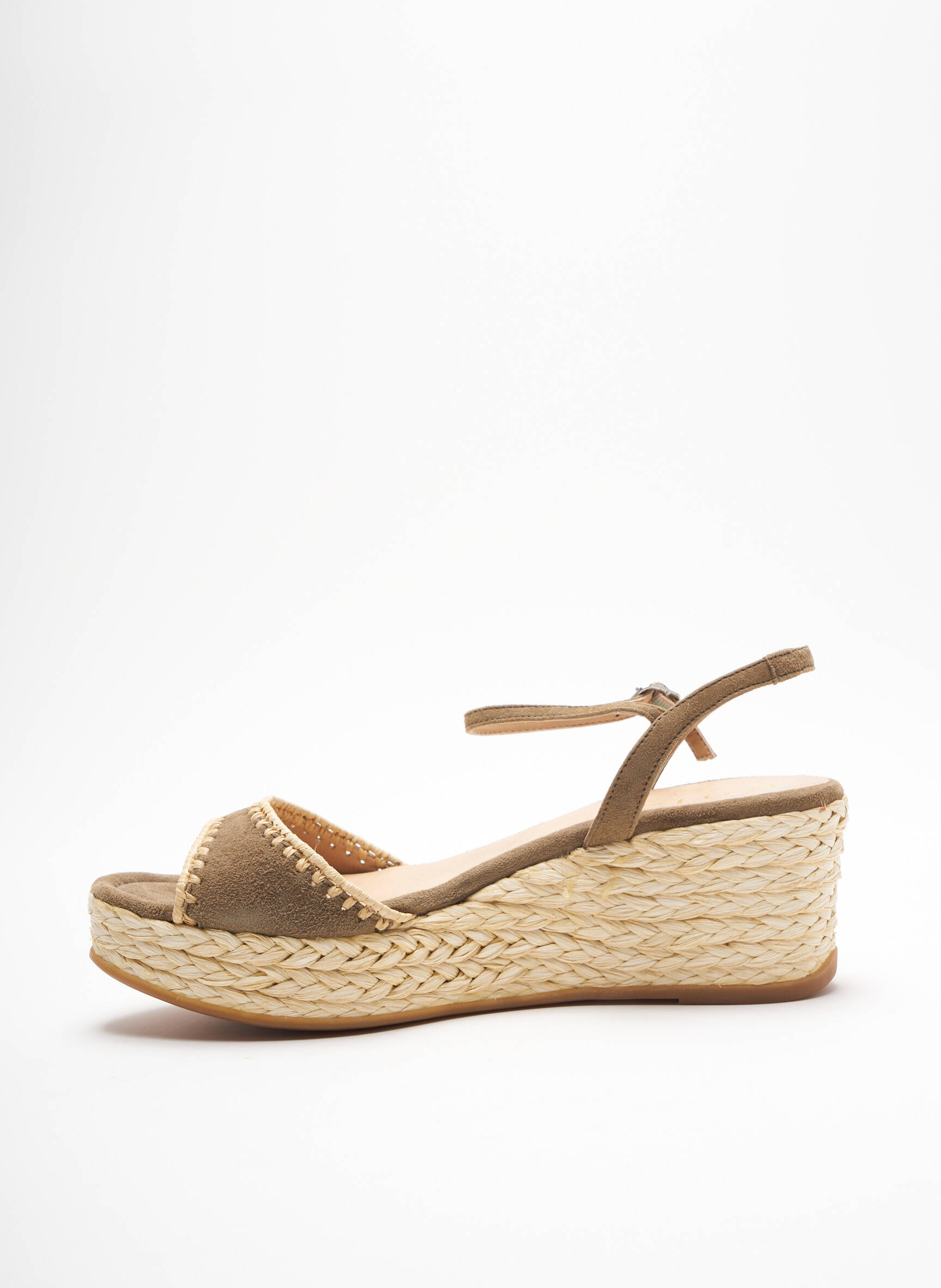 Espadrilės užsegimas kilpa(s) kulnas nuo 4 iki 6 cm žalias UNISA moteris