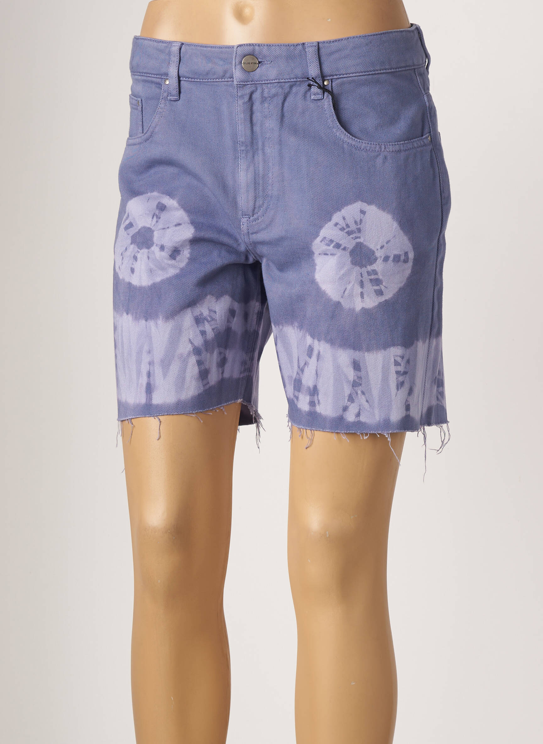 Bermudas normala dydis normala dydis violetinis CHLOÉ STORA moteris