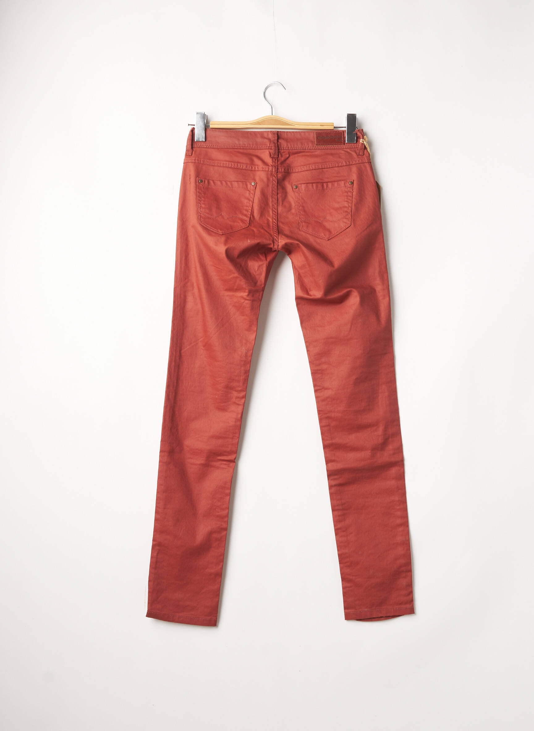 Lieknos kelnės tamprumas normala dydis oranžinė BONOBO JEANS moteris