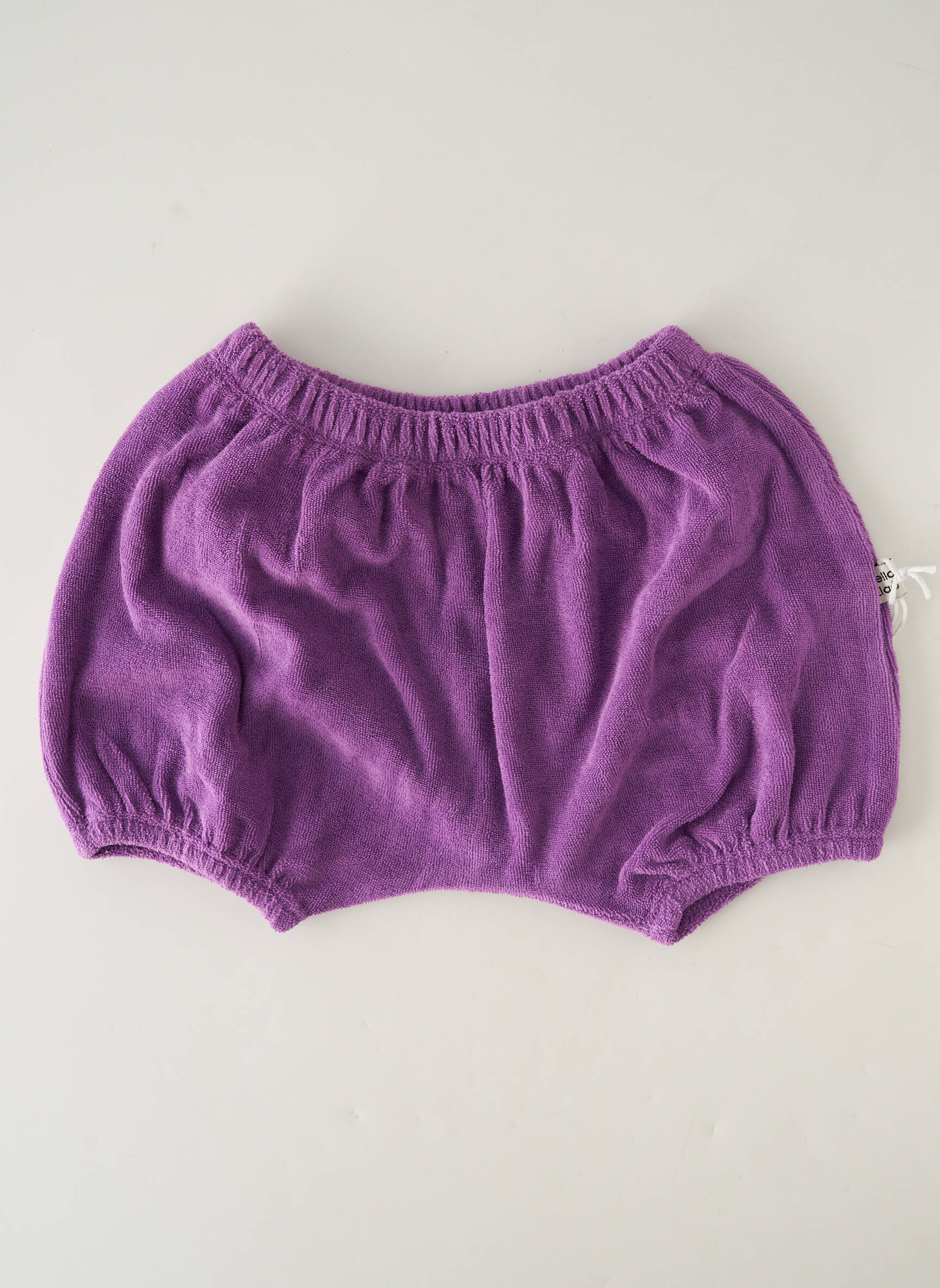 Šortas apatinė dalis siaura elastinė dydis violetinis HELLO ELAÉ vaikas
