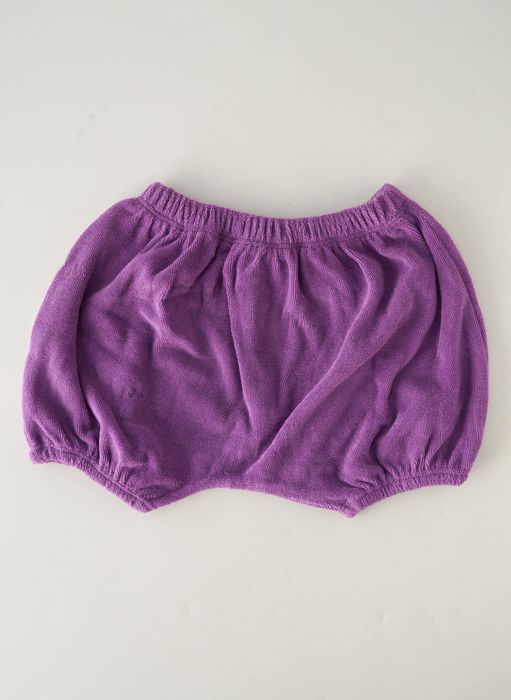 Šortas apatinė dalis siaura elastinė dydis violetinis HELLO ELAÉ vaikas