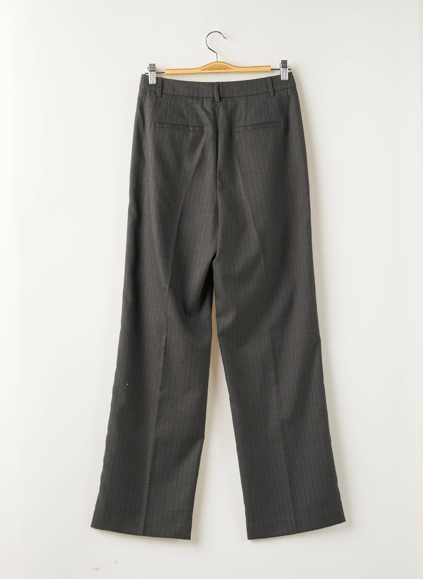 Chino kelnė uždarymas su užtrauktuku po mygtuku uždengimu normala dydis pilka MAISON SCOTCH moteris