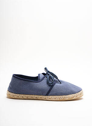 Espadrilės šnervių uždarymas platforma mėlyna LA MAISON DE L'ESPADRILLE vyras