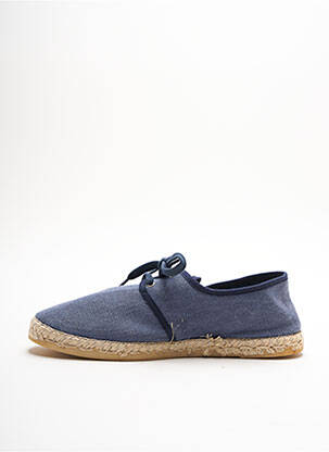 Espadrilės šnervių uždarymas platforma mėlyna LA MAISON DE L'ESPADRILLE vyras
