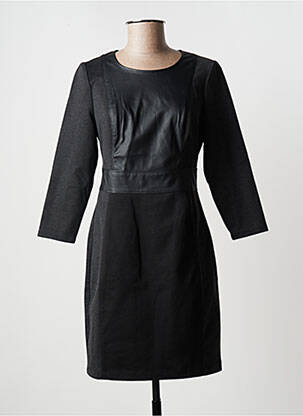 Trumpa suknelė 3/4 rankovės 3/4 rankovės pilka BCBGMAXAZRIA moteris
