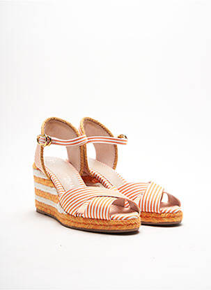 Espadrilės užsegimas kilpa(s) kulnas nuo 7 iki 9 cm oranžinė STUART WEITZMAN moteris